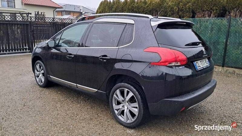 Czarny Używany 2016 Peugeot 2008 SUV | 44 444 zł - Obraz 1/4