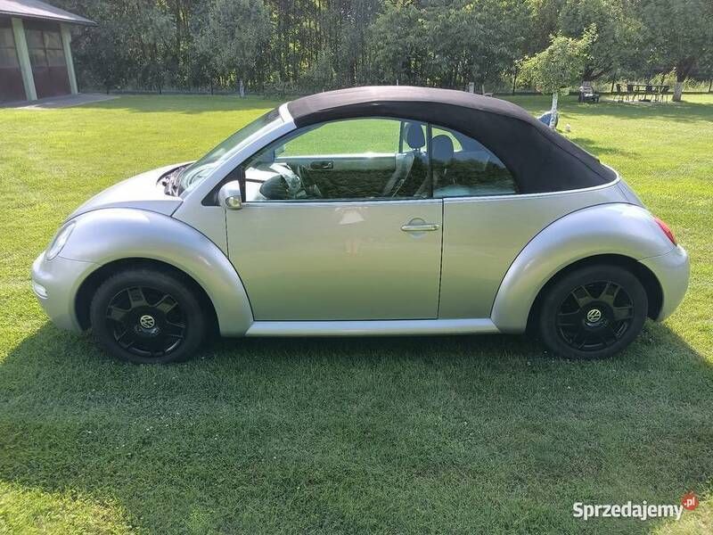 Srebrny Używany 2004 VW Beetle Kabriolet | 12 500 zł (Dobra cena) - Obraz 1/4