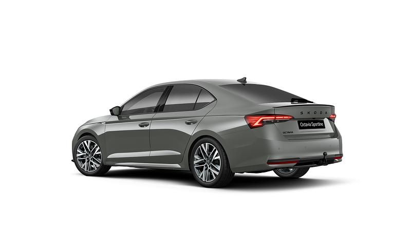 Szary steel niemetalizowany Nowe 2025 Skoda Octavia SportLine | 174 900 zł (Dość drogi) - Obraz 1/1