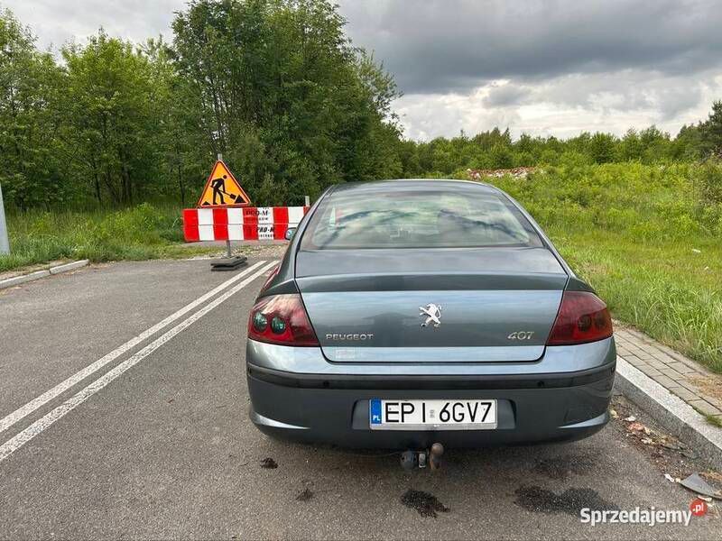 Niebieski Używany 2005 Peugeot 407 Sedan/Limuzyna | 3750 zł (Uczciwa cena) - Obraz 1/3