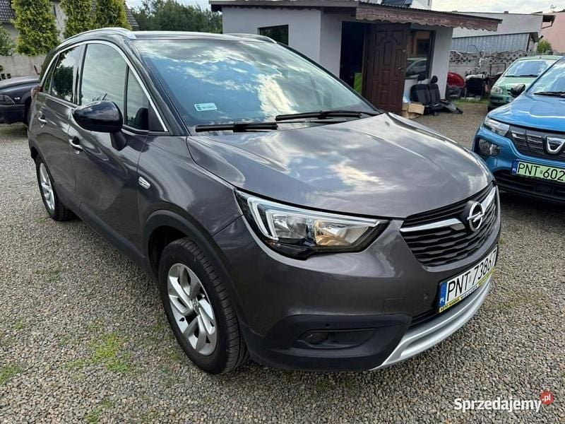 Szary Używany 2019 Opel Crossland X SUV | 46 250 zł (Uczciwa cena) - Obraz 1/4