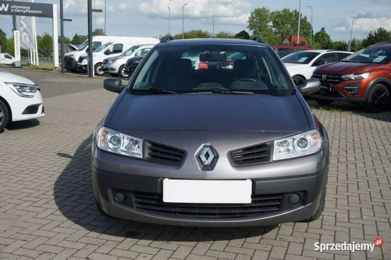 Szary (metalik) Używany 2008 Renault Mégane GrandTour Kombi | 13 400 zł - Obraz 1/4