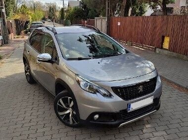 Szary Używany 2018 Peugeot 2008 SUV | 39 800 zł (Uczciwa cena) - Obraz 1/4