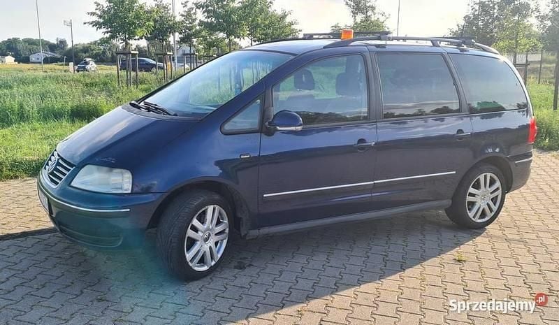Niebieski Używany 2004 VW Sharan Minivan | 5400 zł (Super Cena) - Obraz 1/4