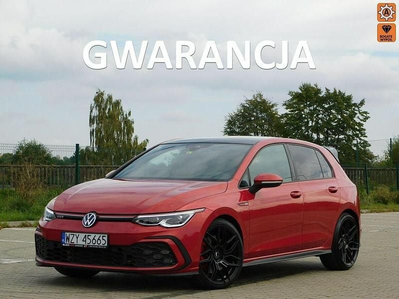 Czerwony (metalik, perła) Używany 2021 VW Golf VIII GTI Hatchback | 111 111 zł (Uczciwa cena) - Obraz 1/4