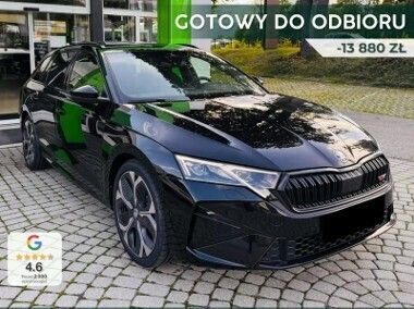 Czarny Używany 2024 Skoda Octavia RS Kombi | 213 040 zł - Obraz 1/4