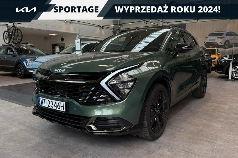Zielony (metalik) Używany 2024 Kia Sportage 2 SUV | 144 900 zł (Uczciwa cena) - Obraz 1/4