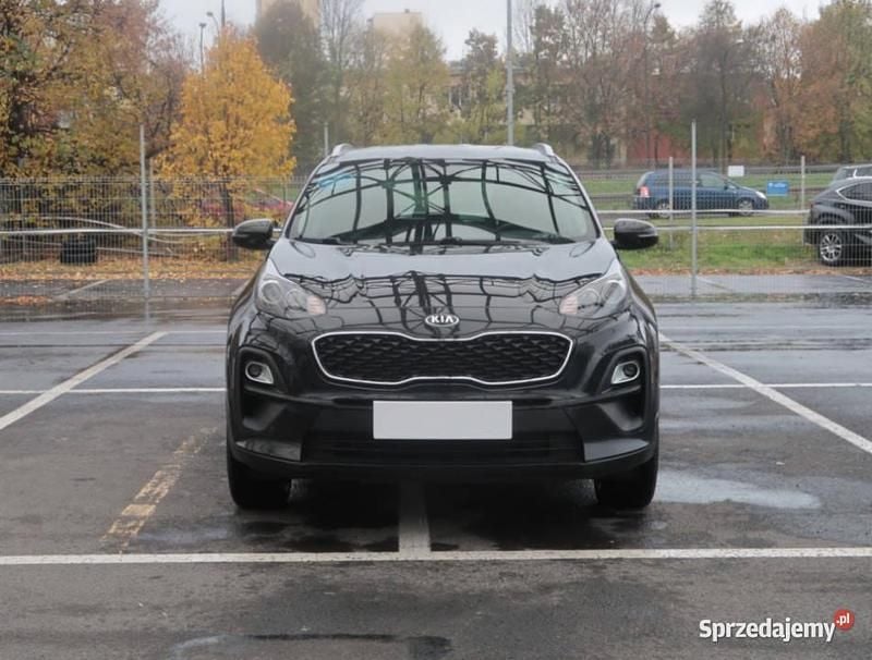 Czarny Używany 2021 Kia Sportage SUV | 76 999 zł (Uczciwa cena) - Obraz 1/4
