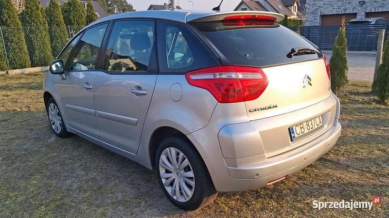 Srebrny Używany 2007 Citroën C4 Picasso Minivan | 8800 zł - Obraz 1/4