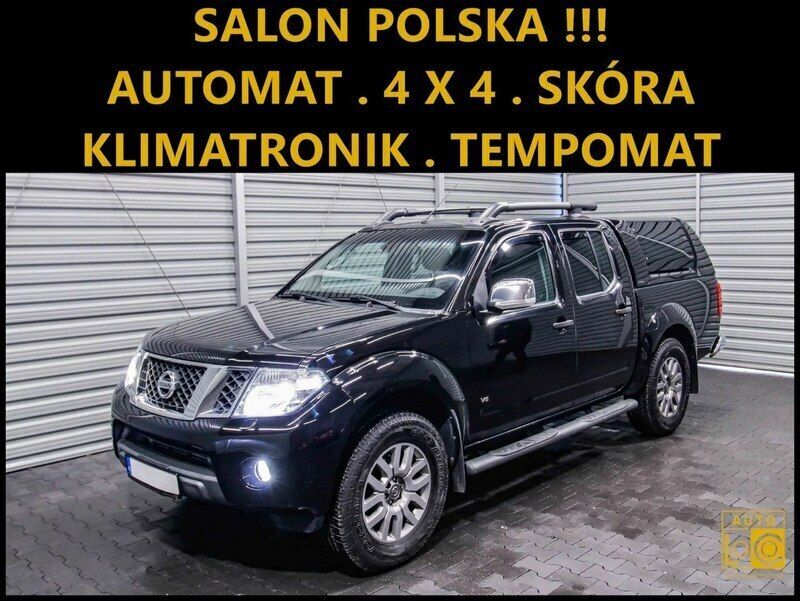 Czarny (metalik) Używany 2012 Nissan Navara Pickup | 73 333 zł (Drogi) - Obraz 1/4