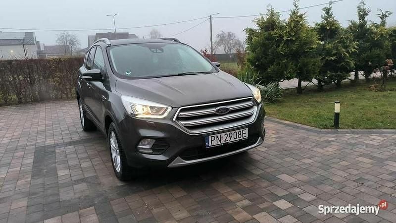 Szary Używany 2019 Ford Kuga SUV | 57 000 zł (Dobra cena) - Obraz 1/4