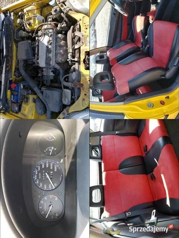 Żółty Używany 2000 Honda Civic Hatchback | 5300 zł (Dobra cena) - Obraz 1/2