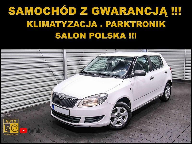 Biały Używany 2014 Skoda Fabia Hatchback | 13 990 zł (Dobra cena) - Obraz 1/4