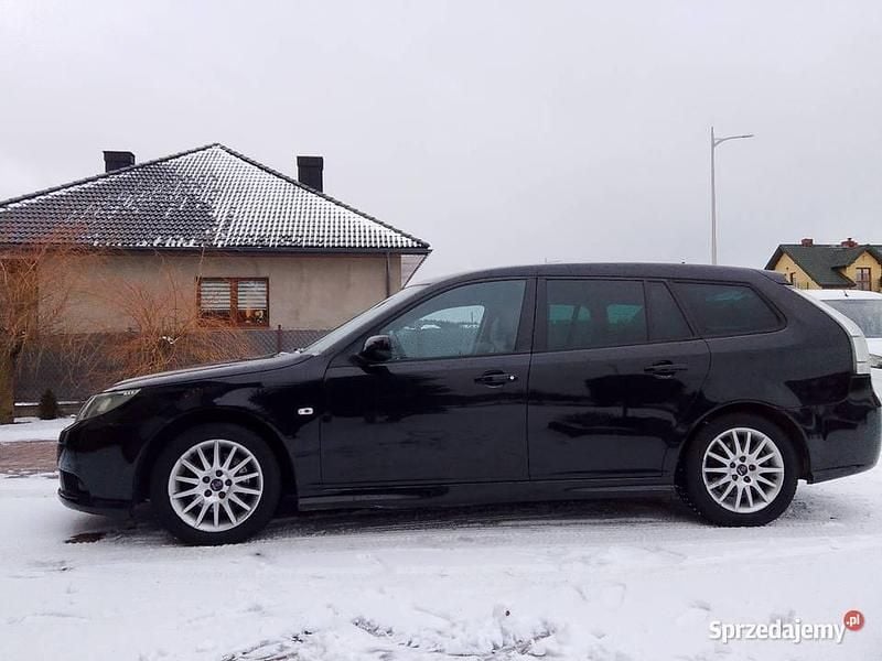 Używany Saab 9-3 2008 Czarny Kombi