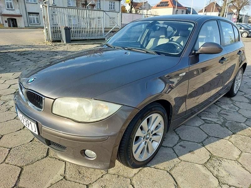 Szary Używany 2007 BMW 118 Hatchback | 7900 zł - Obraz 1/4
