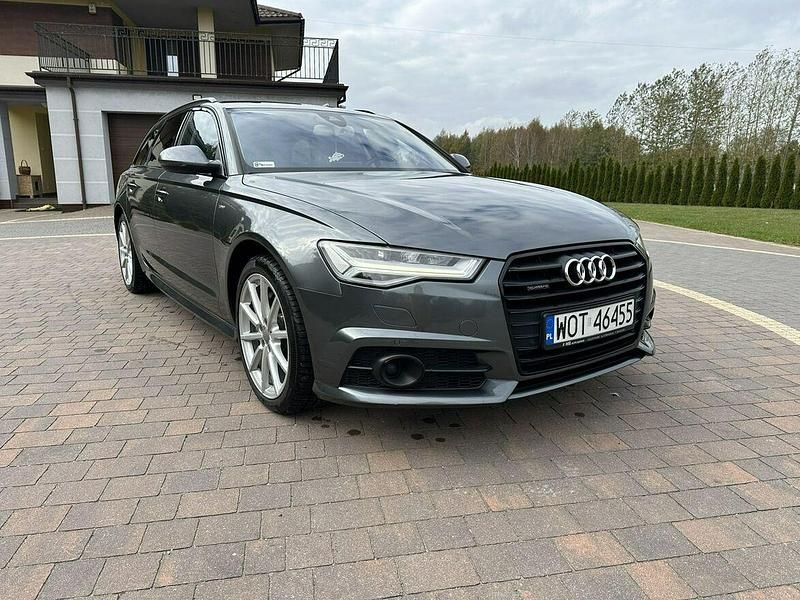 Szary Używany 2016 Audi A6 Kombi | 79 800 zł (Uczciwa cena) - Obraz 1/4