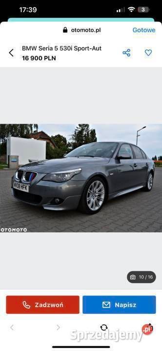 Używany BMW 530 2008