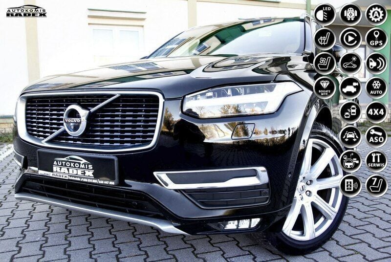 Czarny Używany 2016 Volvo XC90 SUV | 114 900 zł (Super Cena) - Obraz 1/4