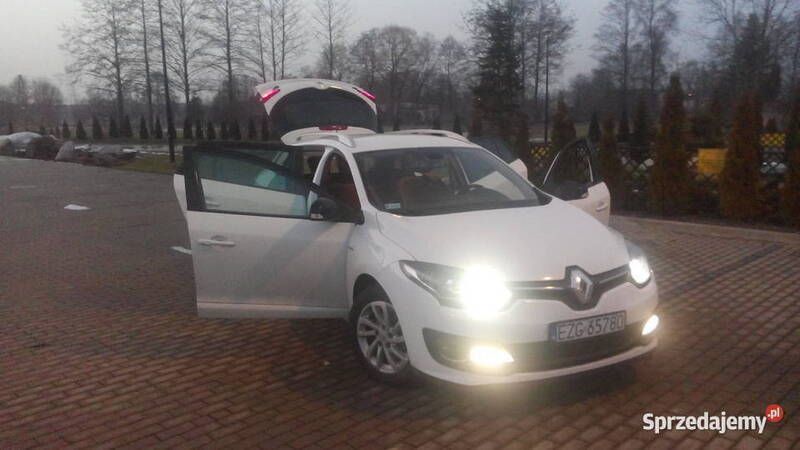 Biały Używany 2015 Renault Mégane GrandTour Kombi | 29 000 zł (Uczciwa cena) - Obraz 1/4