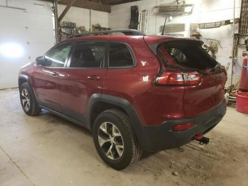 Używany Jeep Cherokee Trailhawk 271 KM (199 kW) 2017 Czerwony SUV