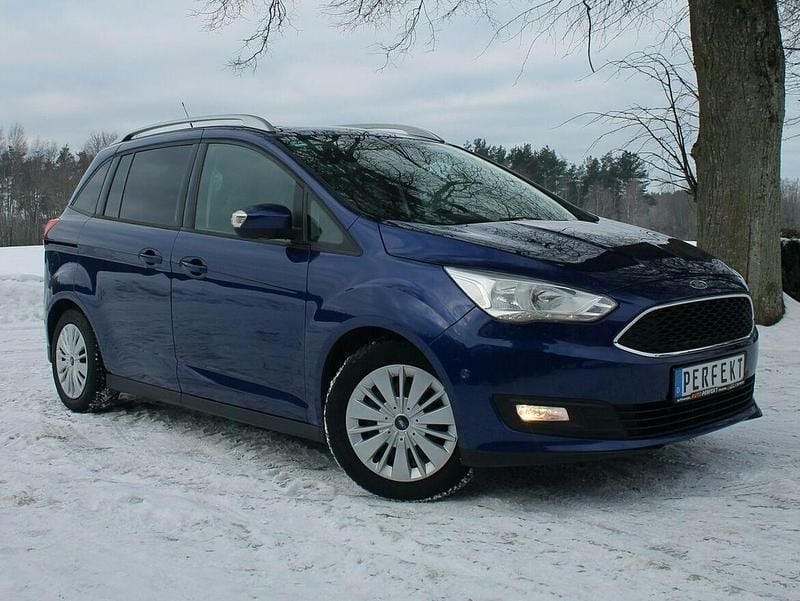 Używany Ford Grand C-Max 125 KM (91 kW) 2016 Niebieski Minivan