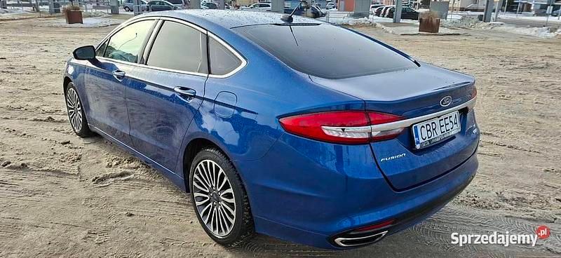 Używany Ford Fusion 2017 Niebieski Sedan/Limuzyna