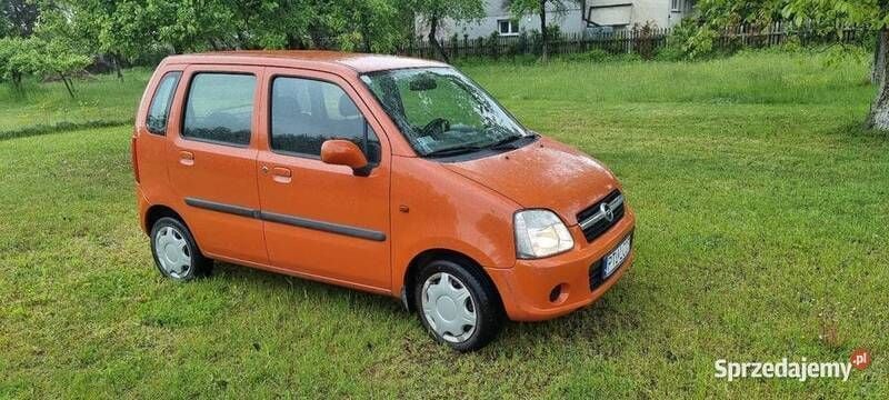 Pomarańczowy Używany 2005 Opel Agila Hatchback | 4000 zł (Drogi) - Obraz 1/4
