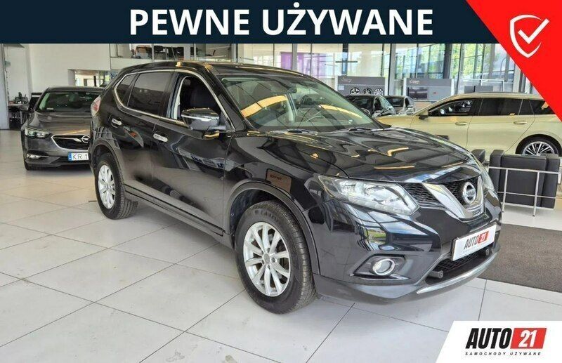 Czarny Używany 2016 Nissan X-Trail SUV | 51 900 zł (Uczciwa cena) - Obraz 1/4