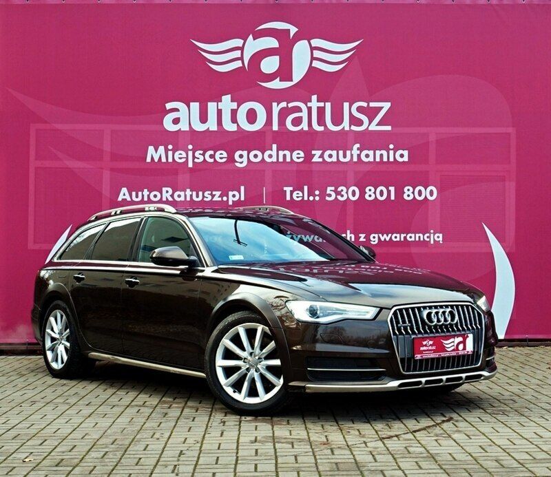 Brązowy Używany 2015 Audi A6 Allroad Premium Kombi | 99 900 zł - Obraz 1/4