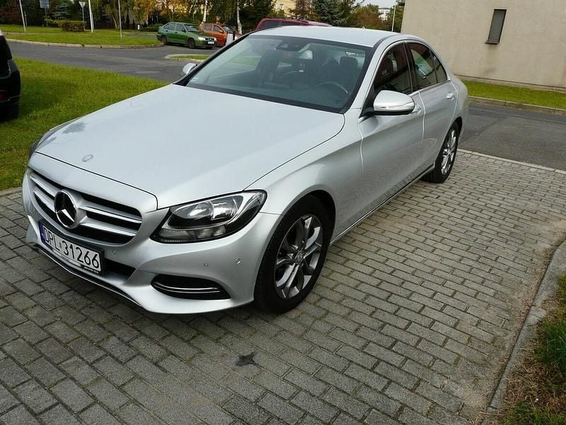 Srebrny Używany 2014 Mercedes C200 Sedan/Limuzyna | 75 000 zł (Drogi) - Obraz 1/4