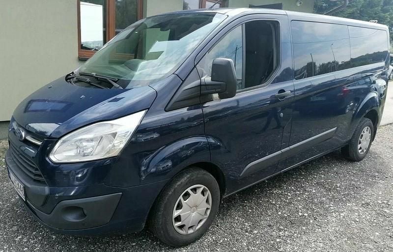 Niebieski Używany 2017 Ford Transit Custom Minivan | 53 000 zł (Dość drogi) - Obraz 1/4