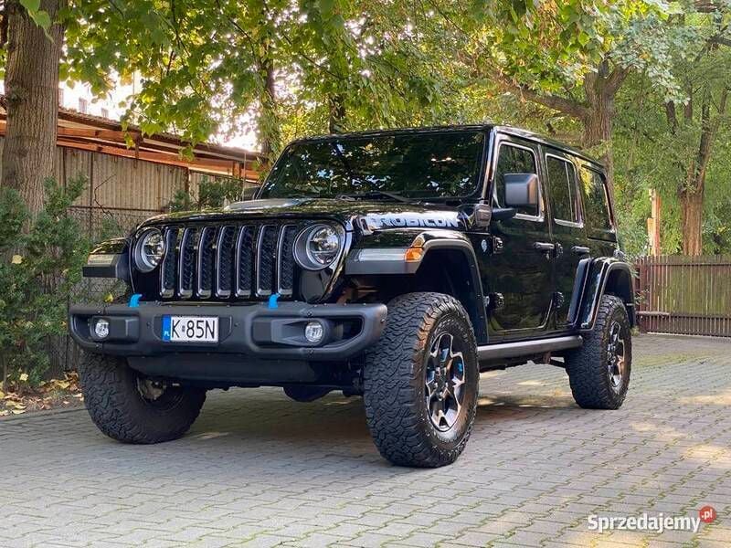 Używany Jeep Wrangler Rubicon 2021 Czarny SUV