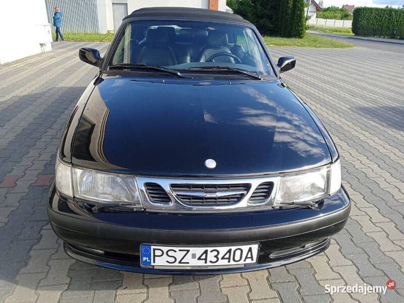 Używany Saab 9-3 Cabriolet 2000 Czarny Kabriolet