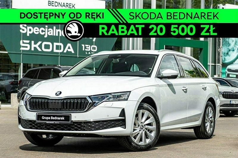 Nowe Skoda Octavia Selection 2025 Biały Kombi