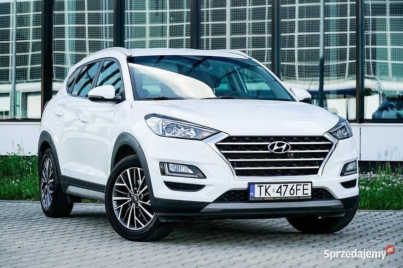 Biały Używany 2019 Hyundai Tucson SUV | 73 900 zł (Super Cena) - Obraz 1/4