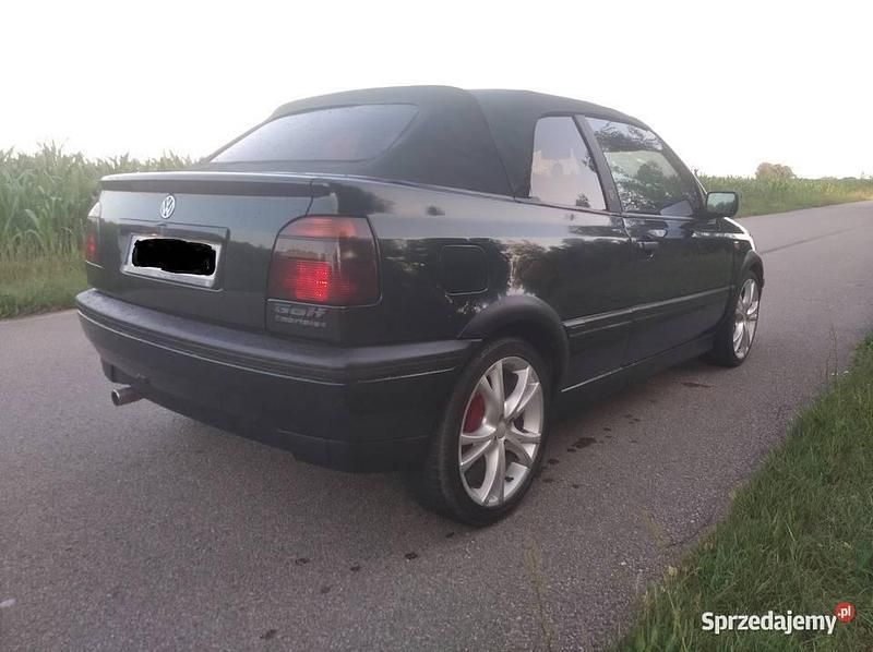 Zielony Używany 1994 VW Golf Cabriolet Kabriolet | 9600 zł - Obraz 1/4