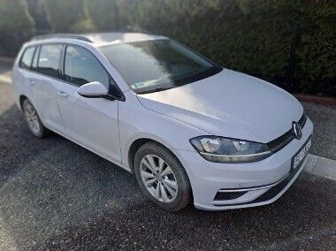 Biały Używany 2017 VW Golf Sportsvan Minivan | 22 000 zł - Obraz 1/4