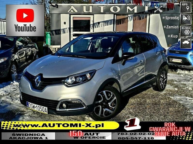 Srebrny Używany 2015 Renault Captur SUV | 34 800 zł (Dość drogi) - Obraz 1/3
