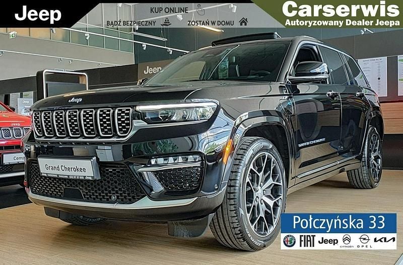 Czarny (metalik, perła) Używany 2024 Jeep Grand Cherokee SUV | 351 890 zł - Obraz 1/4