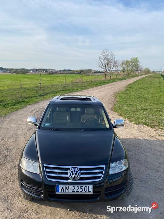 Czarny Używany 2005 VW Touareg SUV | 22 500 zł (Drogi) - Obraz 1/4
