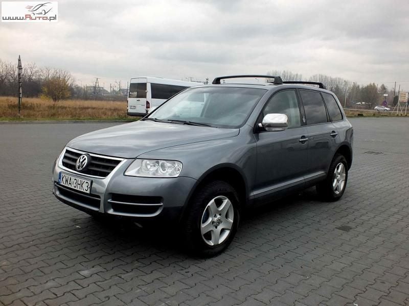 Grafitowy Używany 2005 VW Touareg SUV | 52 000 zł - Obraz 1/4