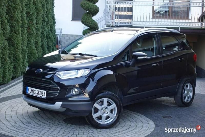 Czarny Używany 2015 Ford Ecosport SUV | 33 900 zł (Uczciwa cena) - Obraz 1/4