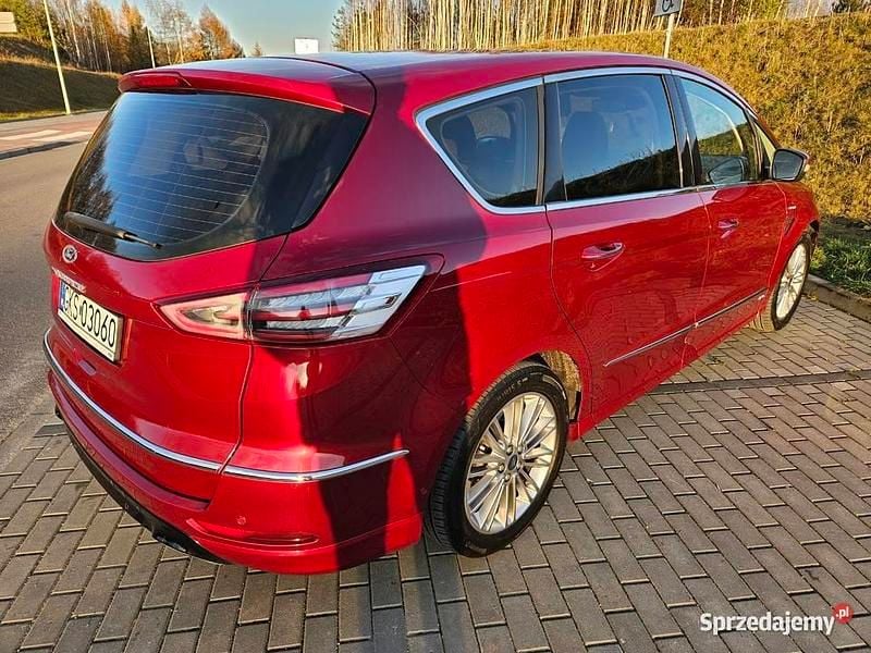 Używany Ford S-MAX Vignale 2018 Bordowy Minivan