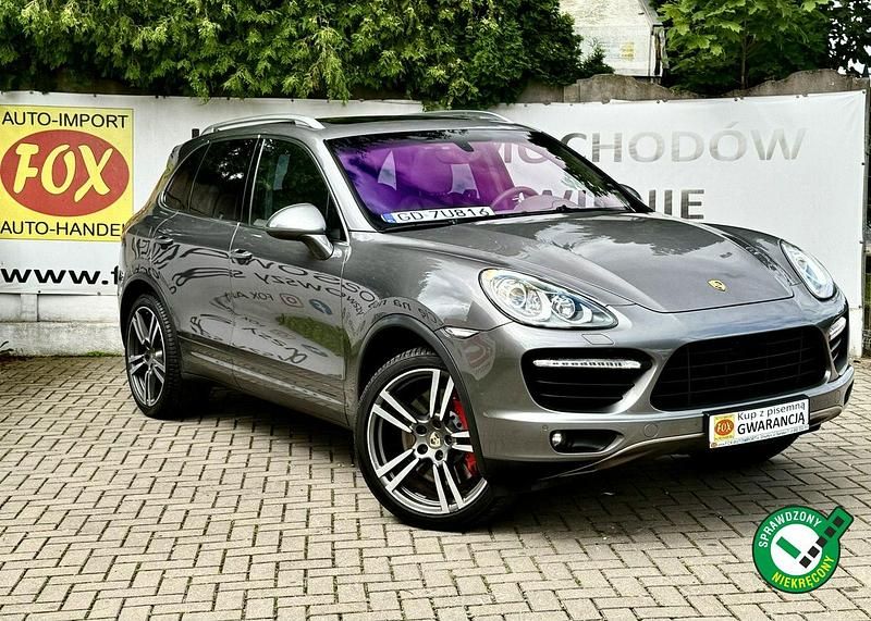 Używany Porsche Cayenne Turbo 503 KM (369 kW) 2011 Szary (metalik) SUV