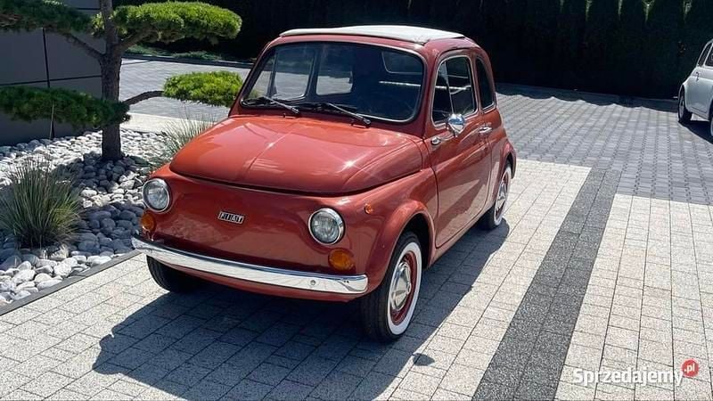Pomarańczowy Używany 1970 Fiat 500 | 29 900 zł - Obraz 1/4