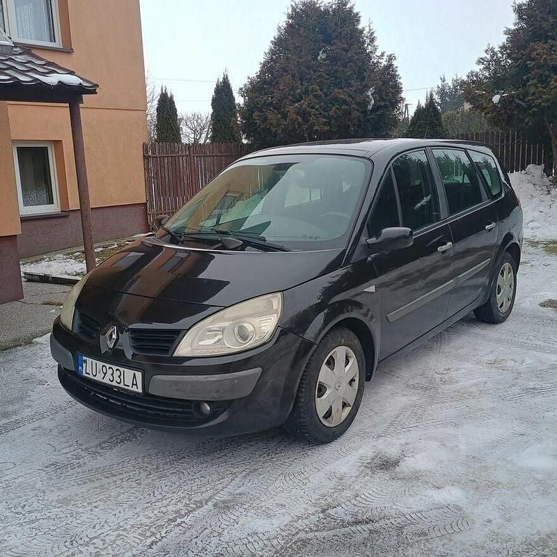 Czarny Używany 2007 Renault Scénic II Minivan | 2650 zł (Dobra cena) - Obraz 1/4