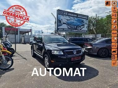 Czarny Używany 2006 VW Touareg SUV | 39 990 zł - Obraz 1/4