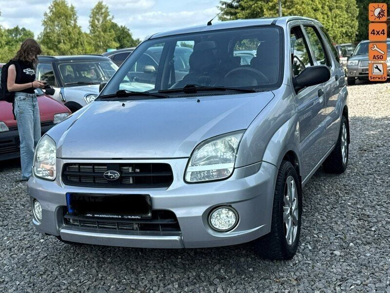 Srebrny Używany 2006 Subaru Justy Hatchback | 12 700 zł - Obraz 1/4