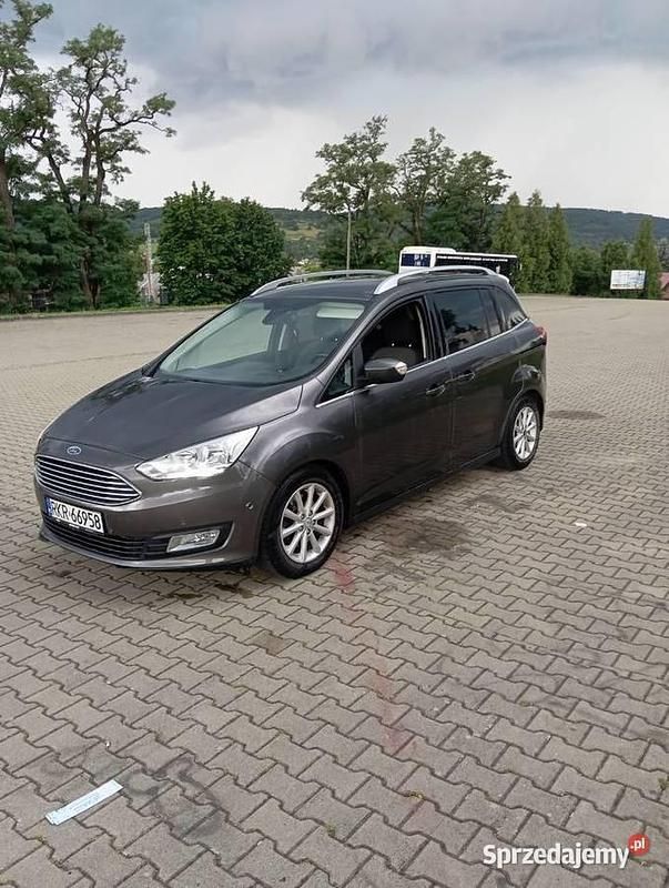 Używany Ford Grand C-Max Titanium 2016 Szary Minivan