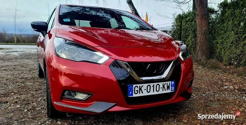 Czerwony Używany 2022 Nissan Micra Hatchback | 59 900 zł (Uczciwa cena) - Obraz 1/4